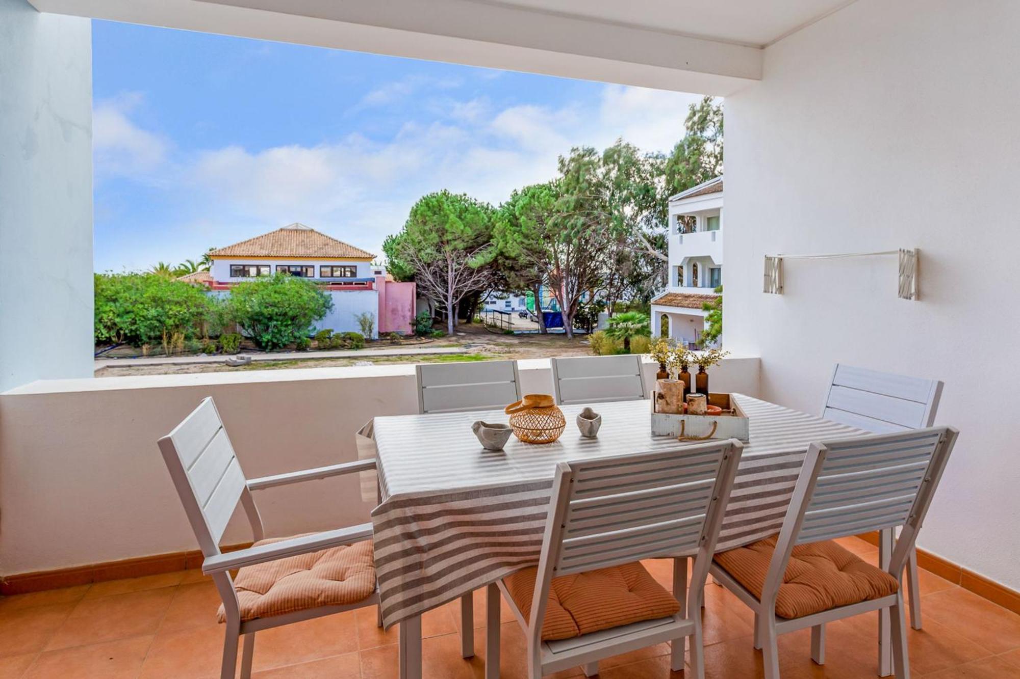 Golden 1 Bdr Flat W/ Balcony & Pool By Lovelystay Cabanas De Tavira Εξωτερικό φωτογραφία